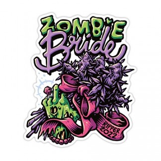 ZOMBIE BRIDE STICKER