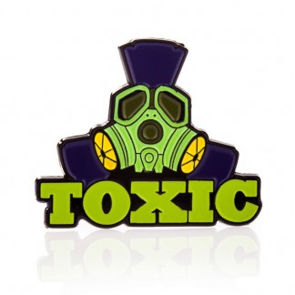 PIN LOGO TOXIC