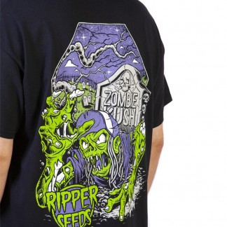 CAMISETA LOGO ZOMBIE KUSH MORADA