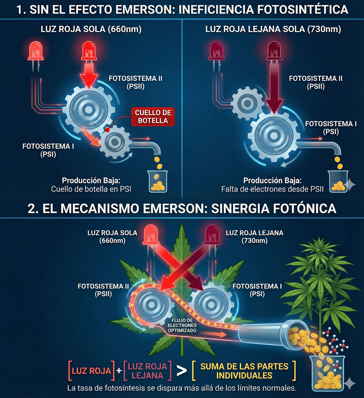 Efecto Emerson en la fotosíntesis
