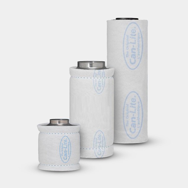 Can-Lite activated carbon filters in different sizes