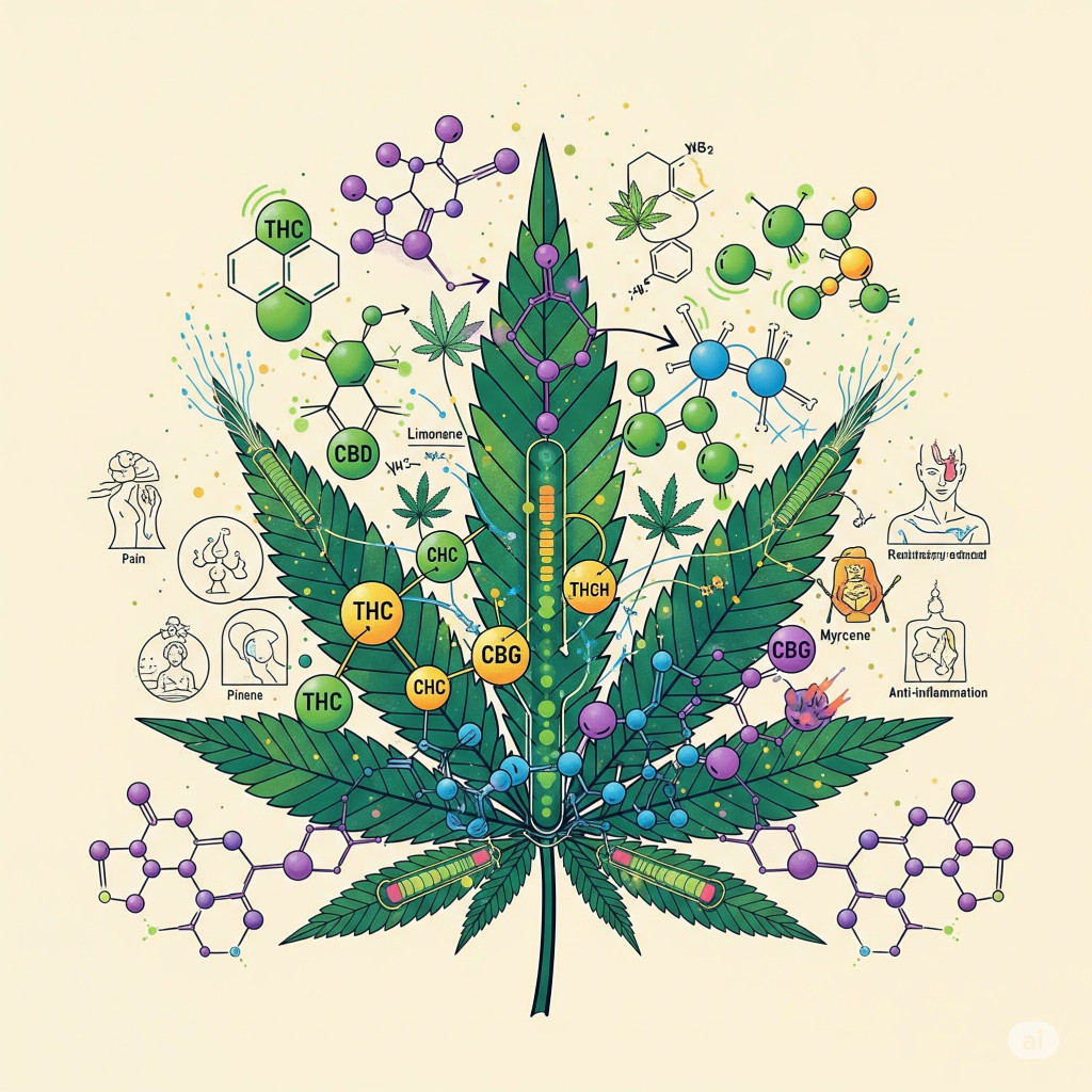 The entourage effect in cannabis