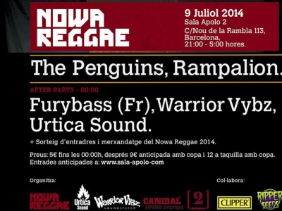 Fiesta de presentación Nowa Reggae 2014 Granollers y Barcelona